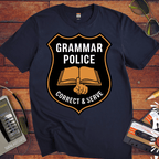 'GRAMMAR POLICE' Funny T-Shirt