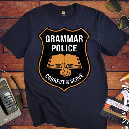 'GRAMMAR POLICE'' T-Shirt