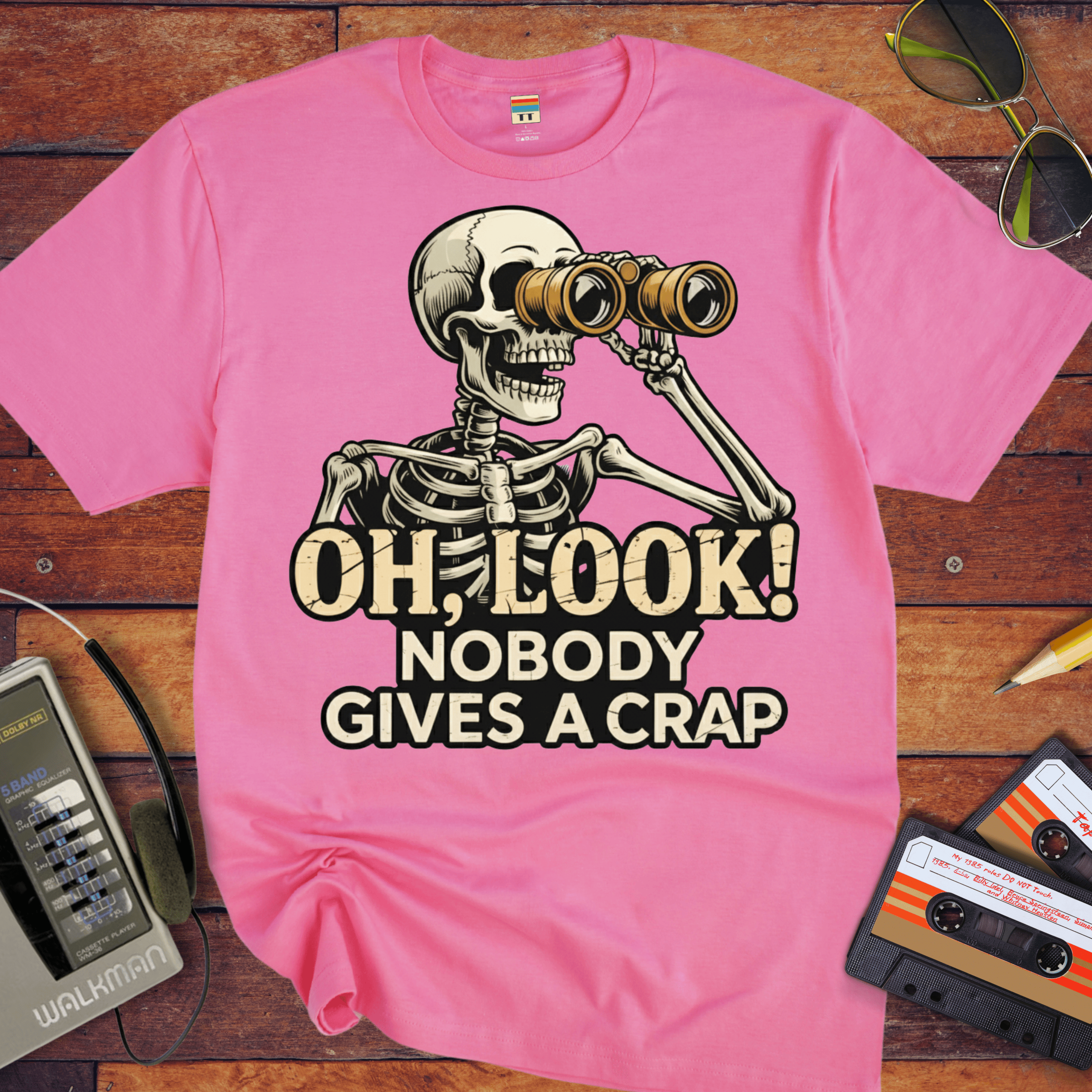 'OH, LOOK! NOBODY GIVES A CRAP' T-Shirt