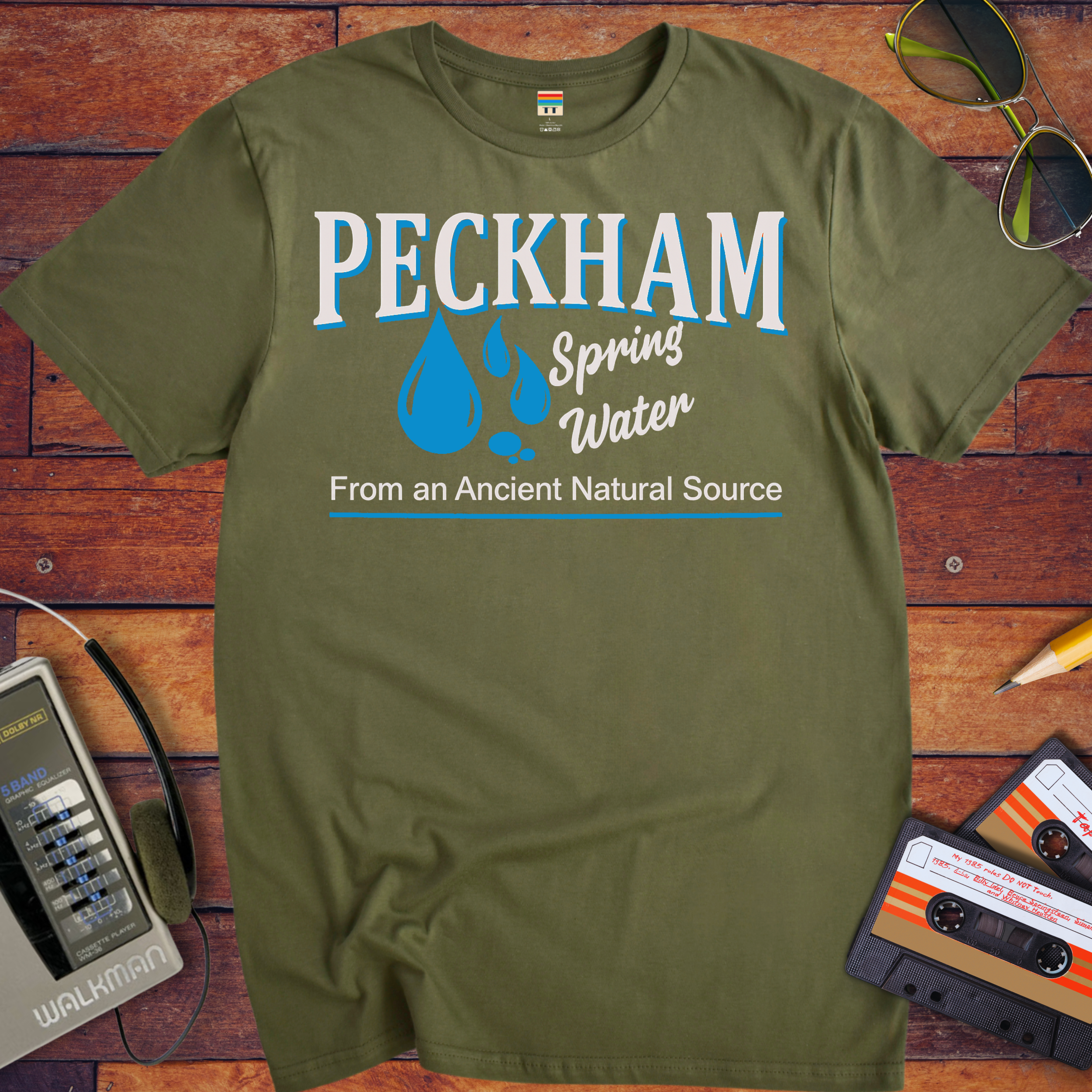 'PECKHAM Spring Water' Funny T-Shirt