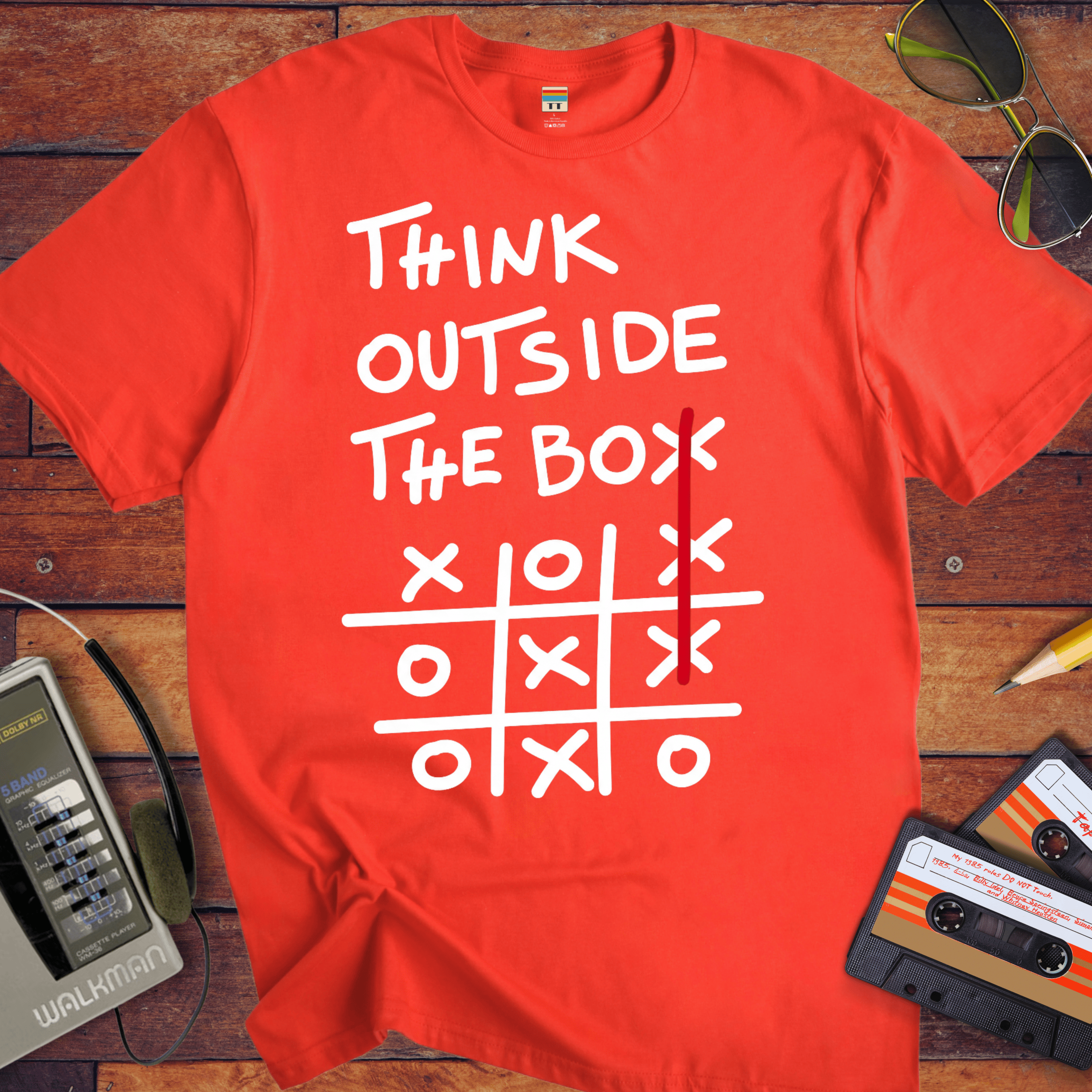 'THINK OUTSIDE THE BOX' ' Funny T-Shirt