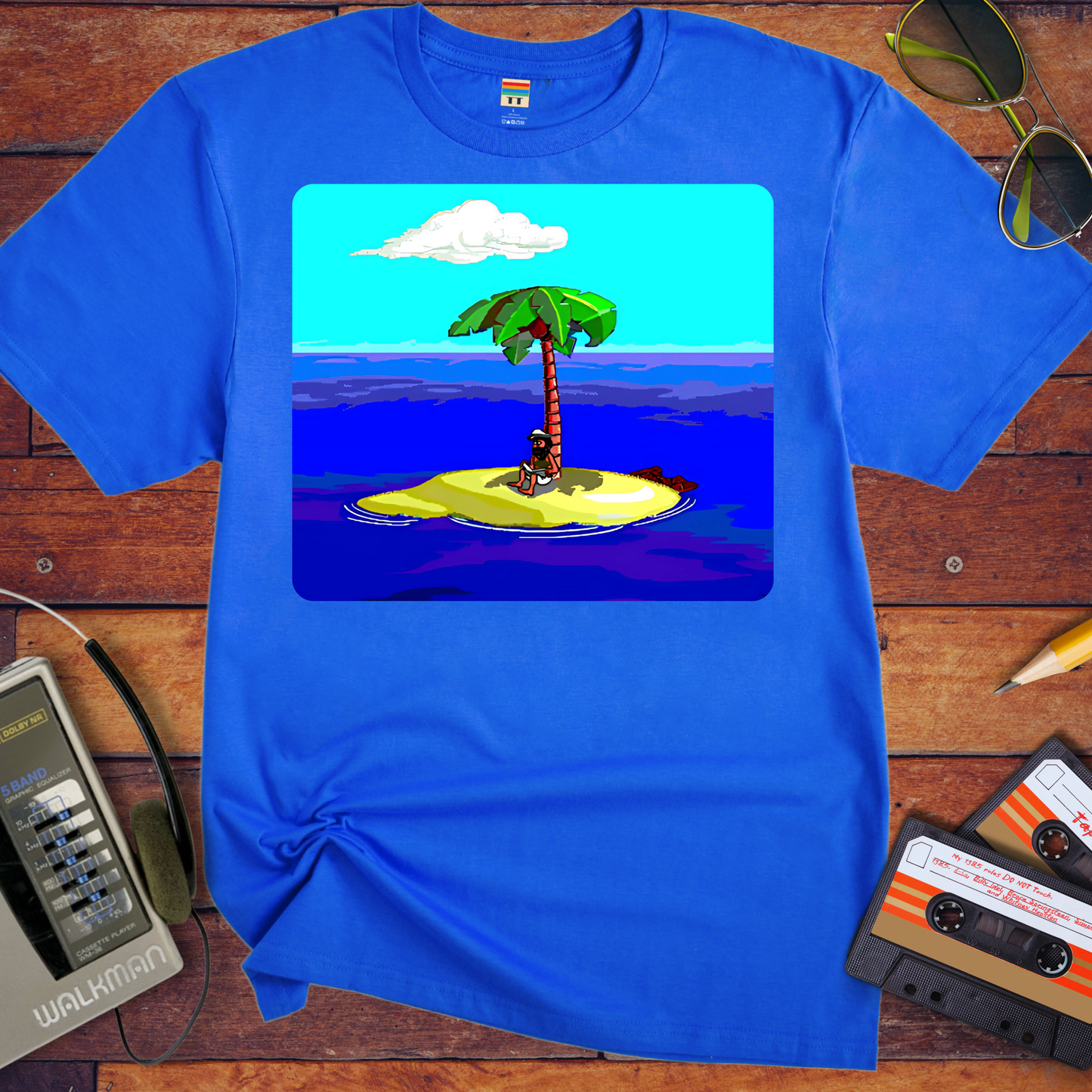 'Jonny Castaway' Funny T-Shirt