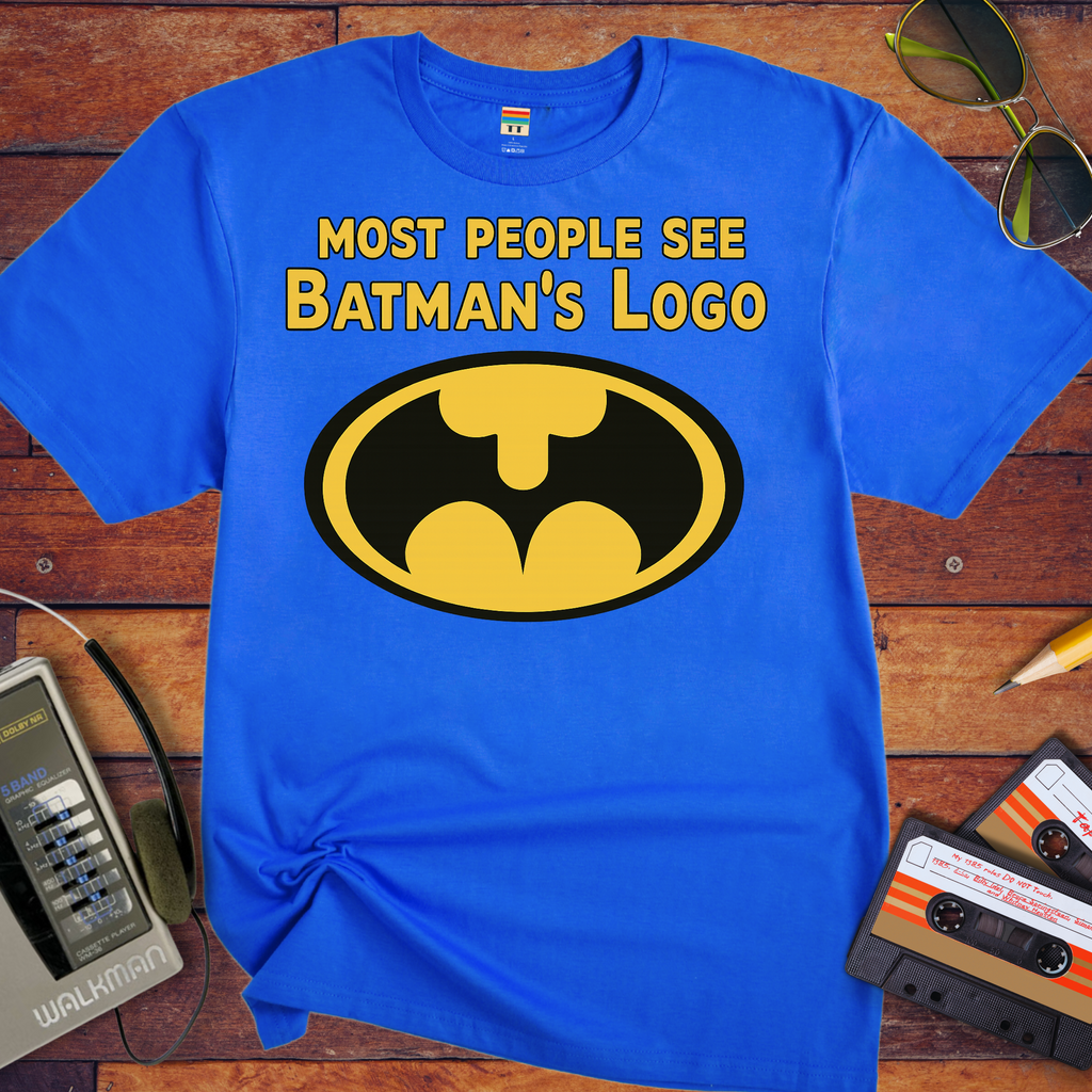'Batman Logo 'Funny T-Shirt