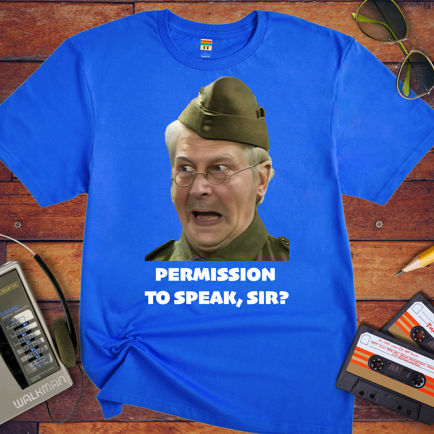 'Permission to speak, sir?' T-Shirt