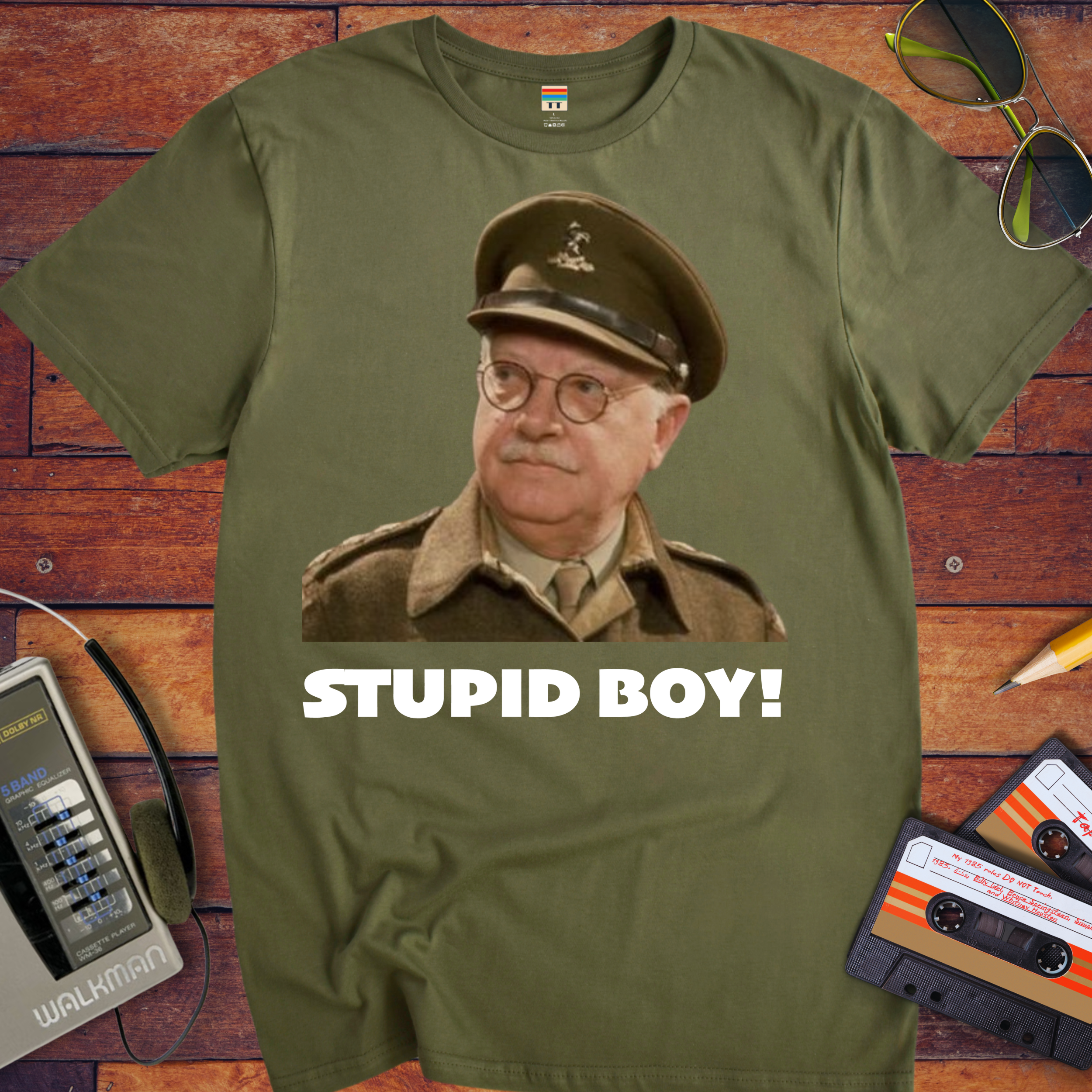 'Stupid boy' Funny T-Shirt