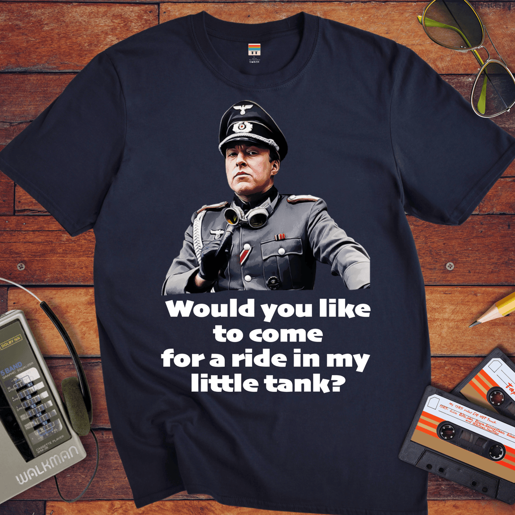'Would you like to come for a ride' Funny T-Shirt
