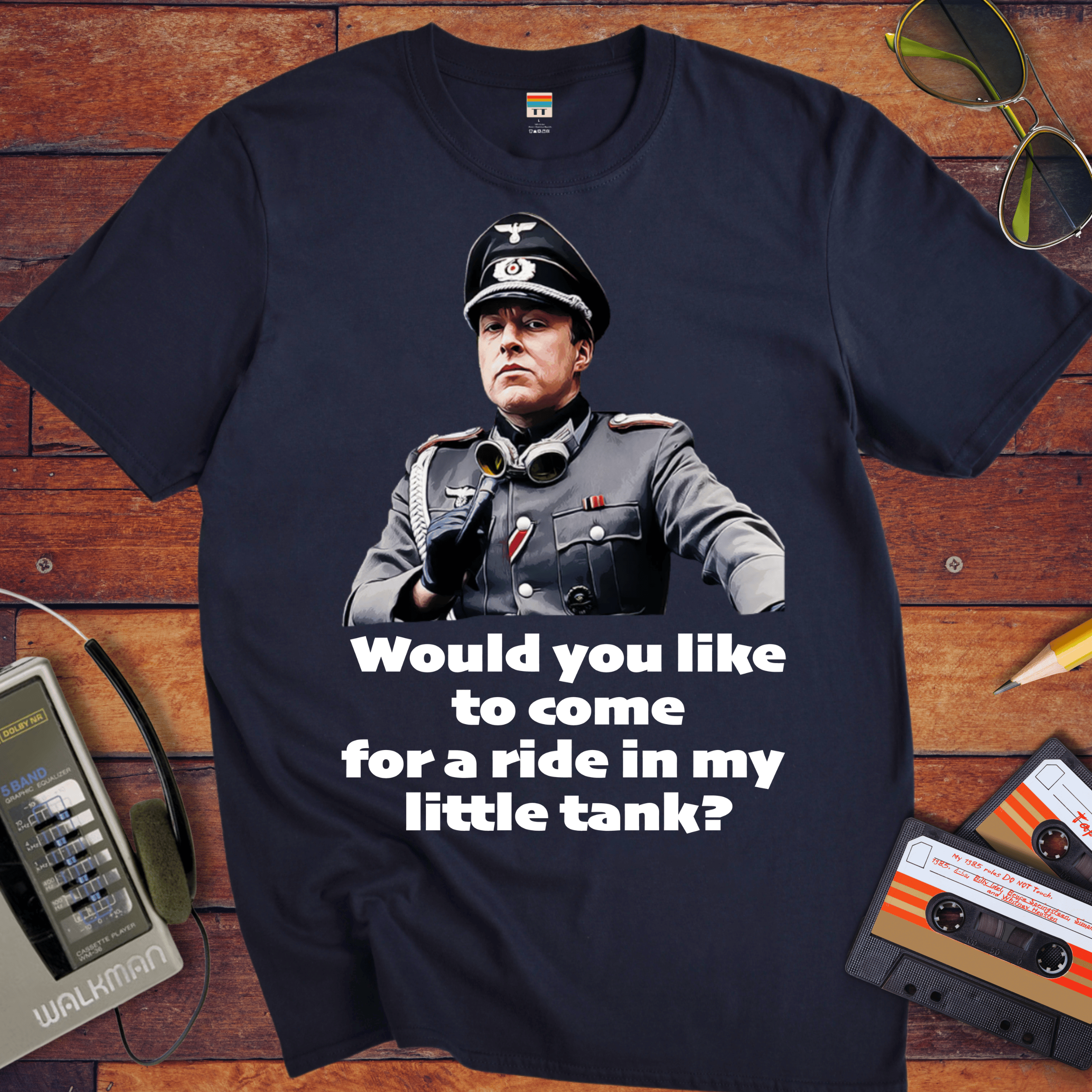 'Would you like to come for a ride' Funny T-Shirt