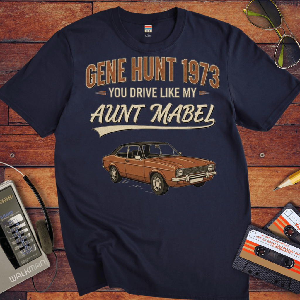 'Gene Hunt 1973' Life on Mars T-Shirt — Design 2
