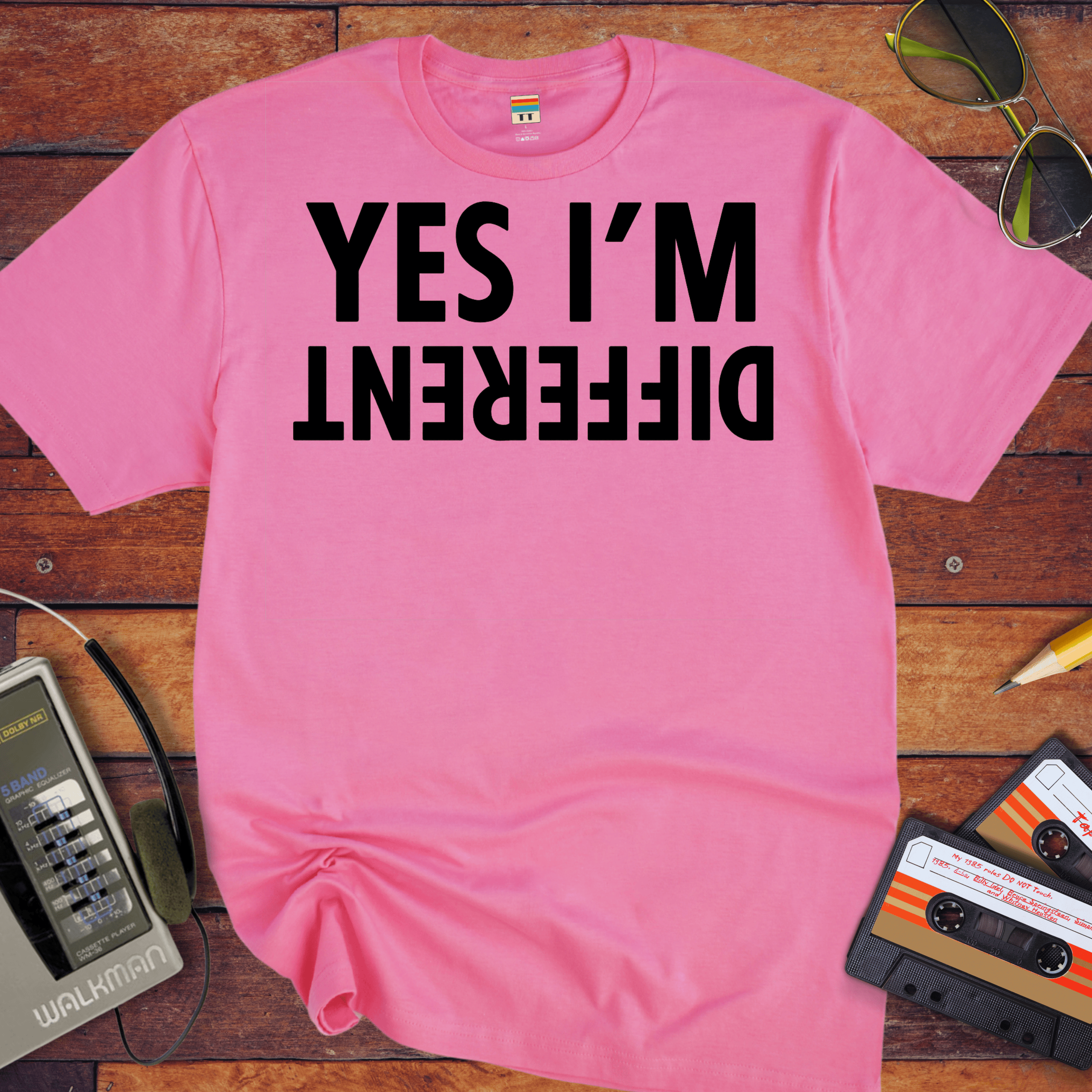 'Yes I'M Different' Funny T-Shirt