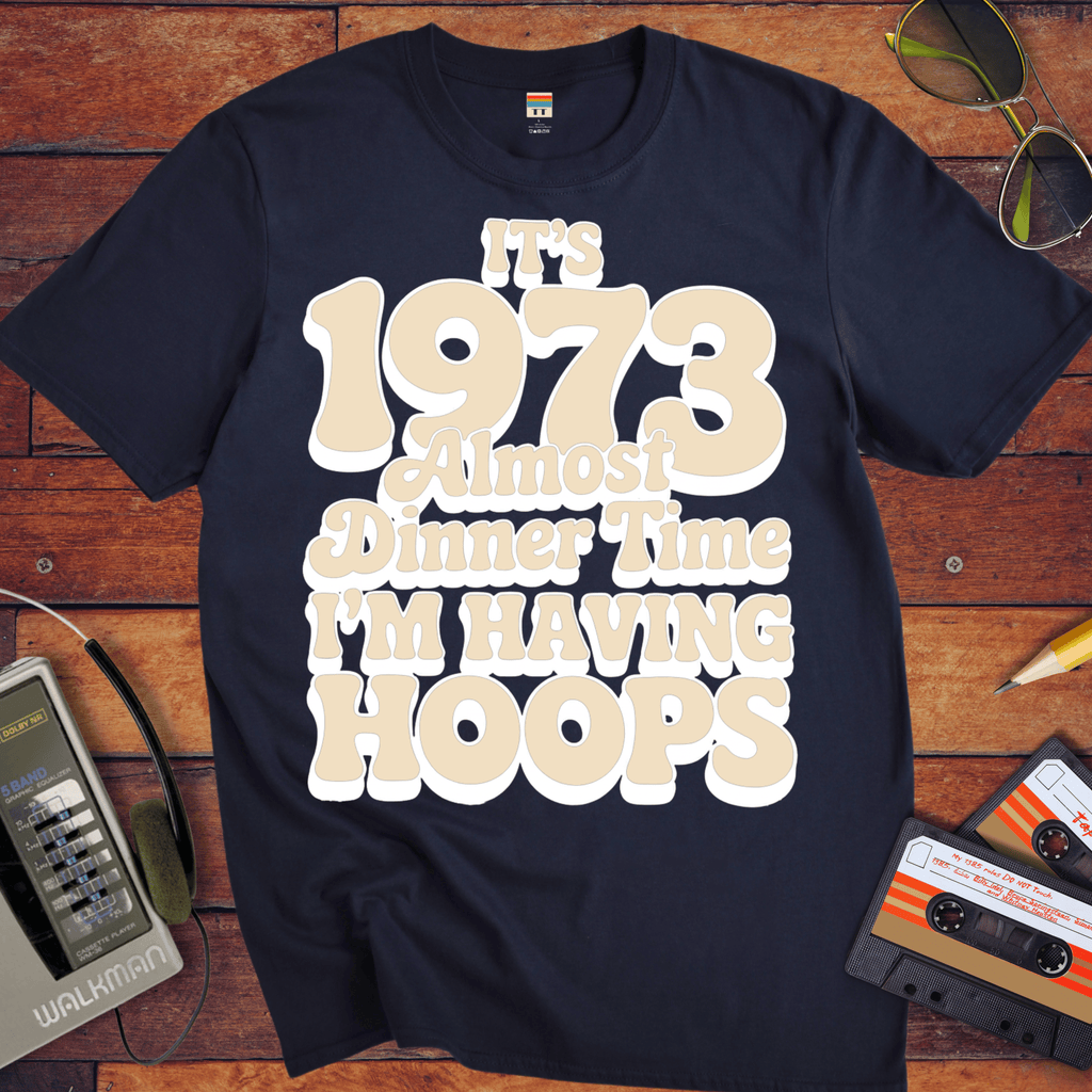 'I'M HAVING HOOPS' Funny T-Shirt