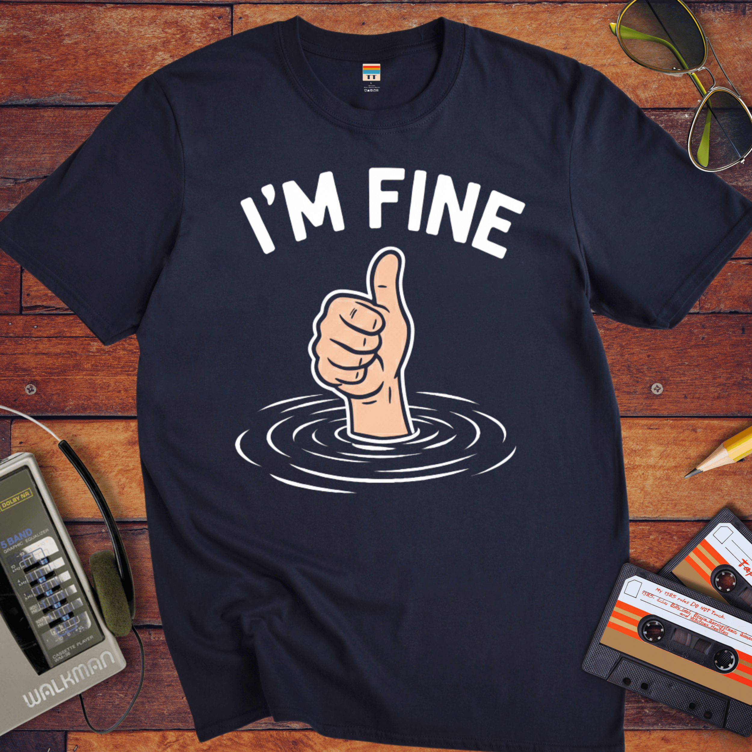 'I'M Fine ' Funny T-Shirt