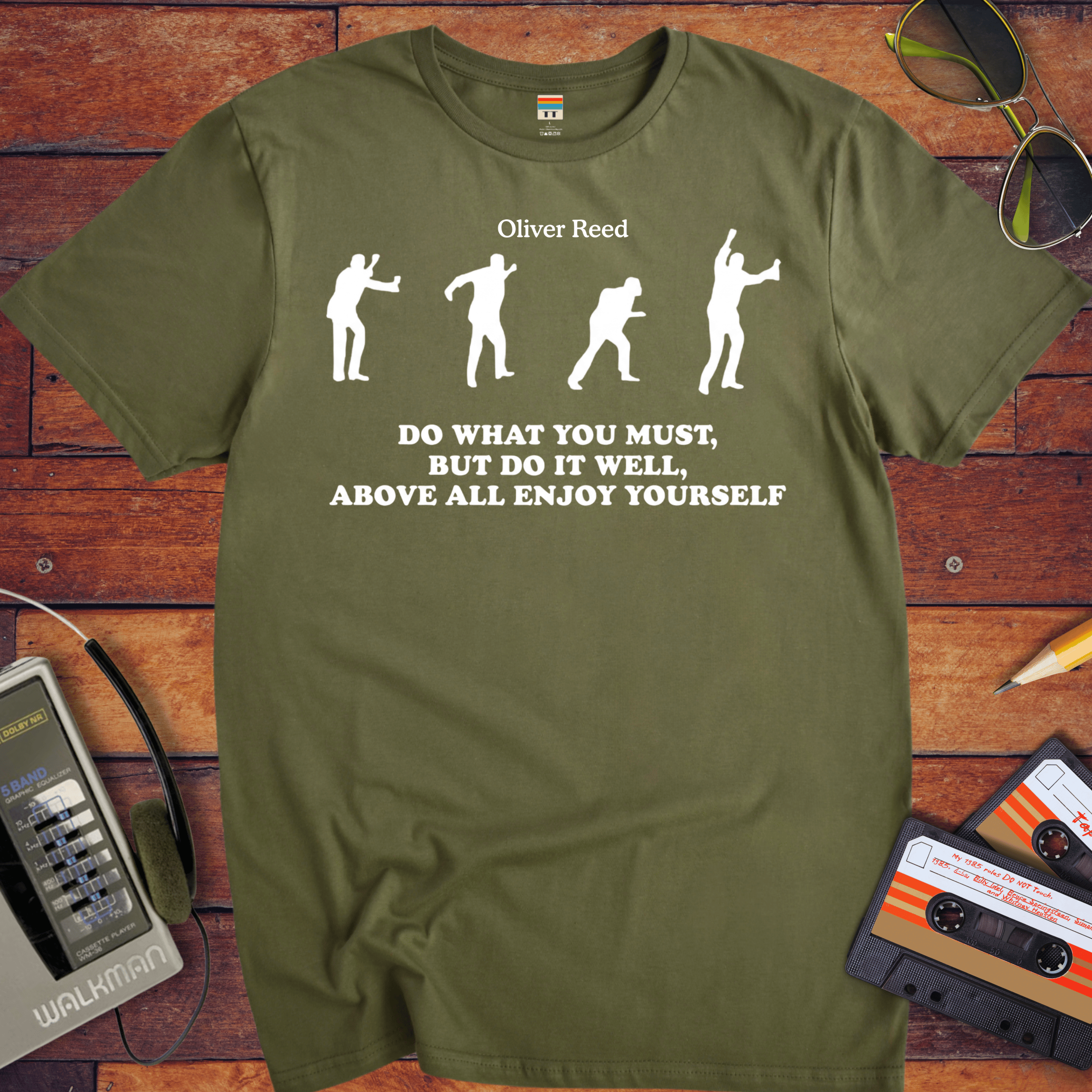 'Oliver Reed' Funny T-Shirt