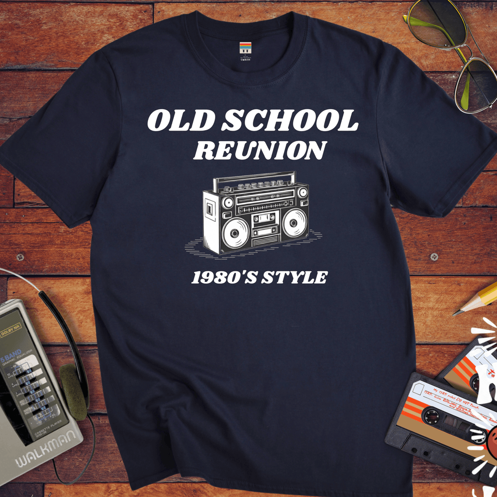 'OLD SCHOOL REUNION' Funny T-Shirt