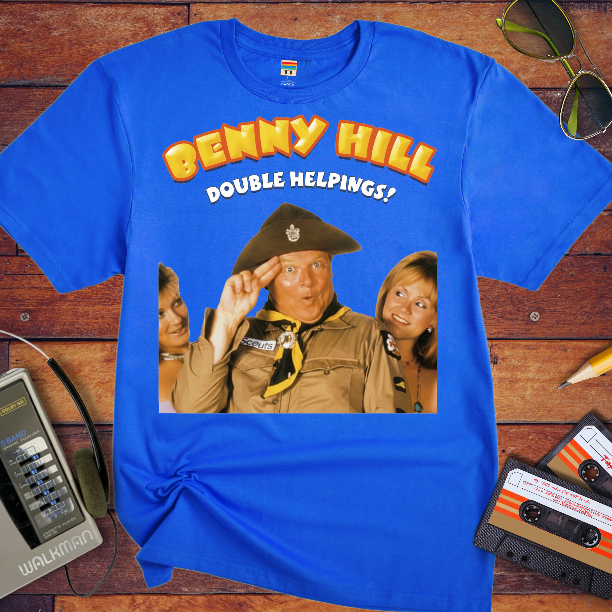 Benny Hill T-Shirt | Classic British Comedy Tee