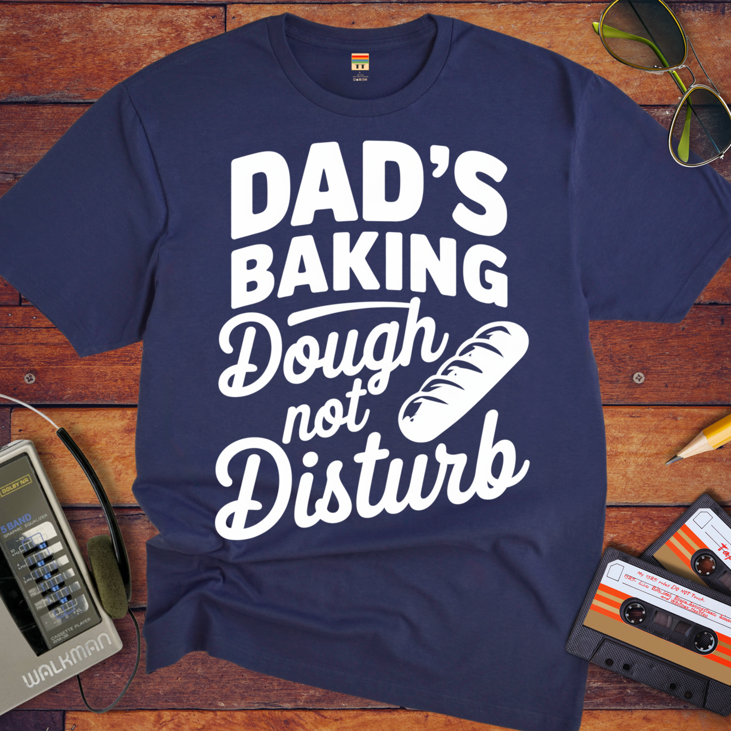 'Dad's Baking Dough not Disturb' Funny T-Shirt