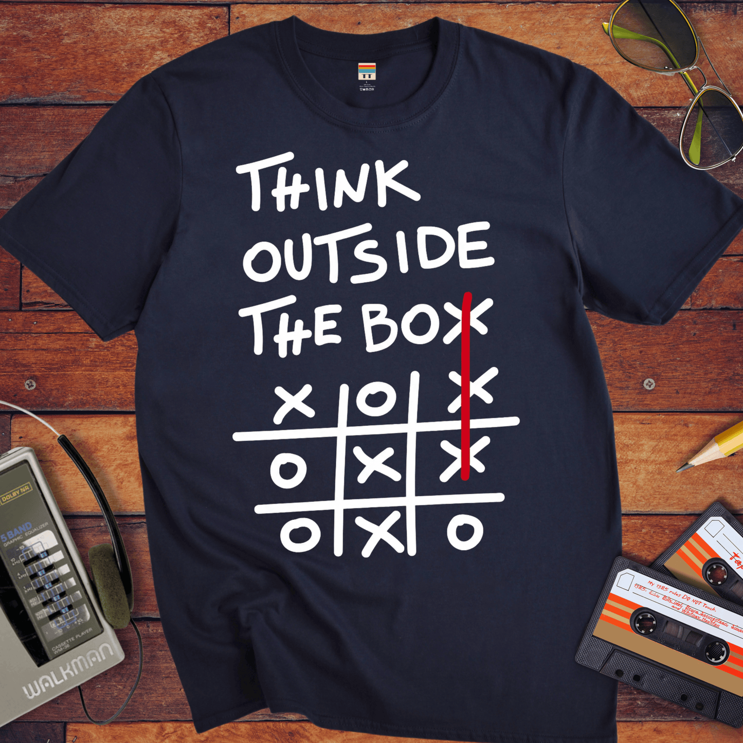 'THINK OUTSIDE THE BOX' ' Funny T-Shirt