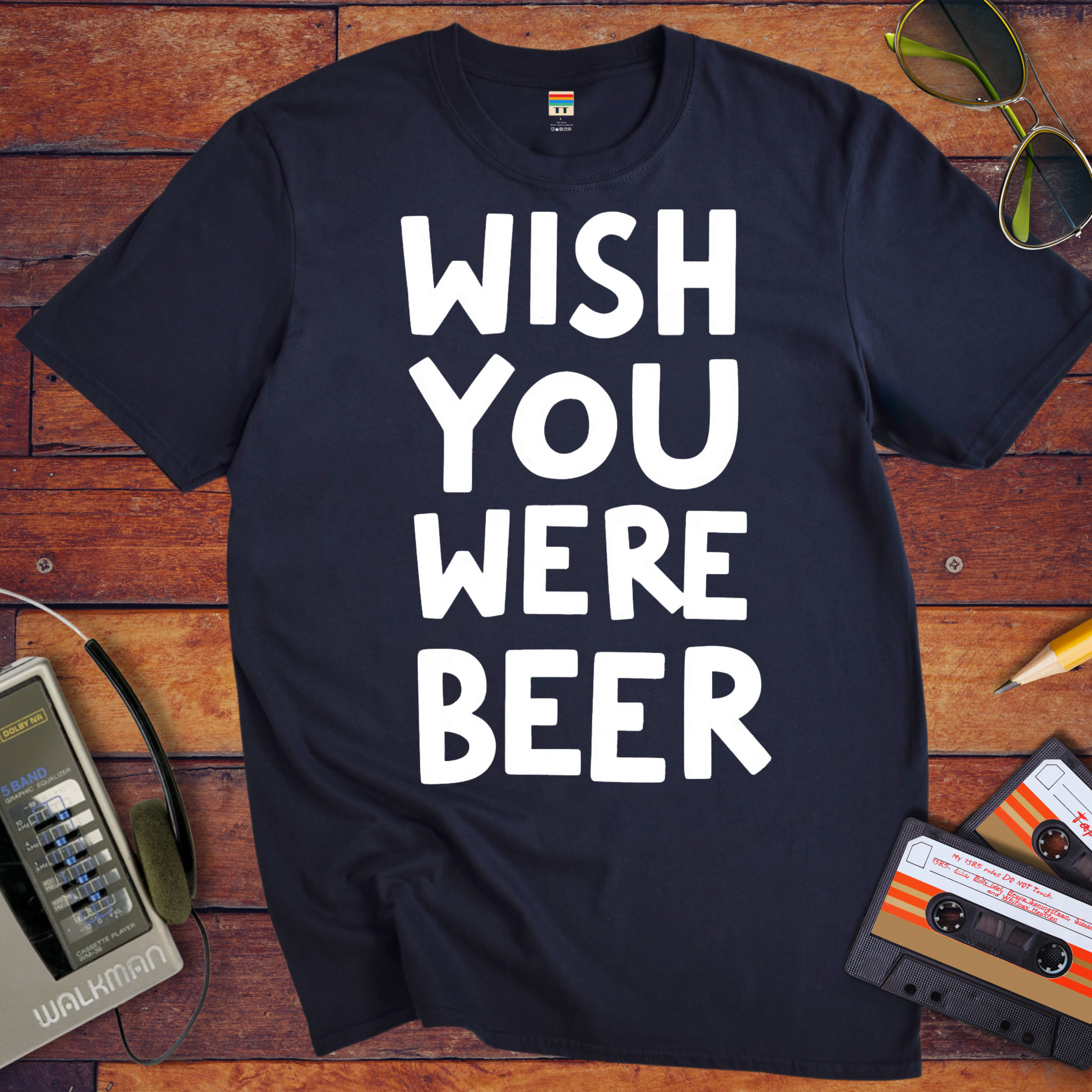 'Wish You Were Beer' T-Shirt