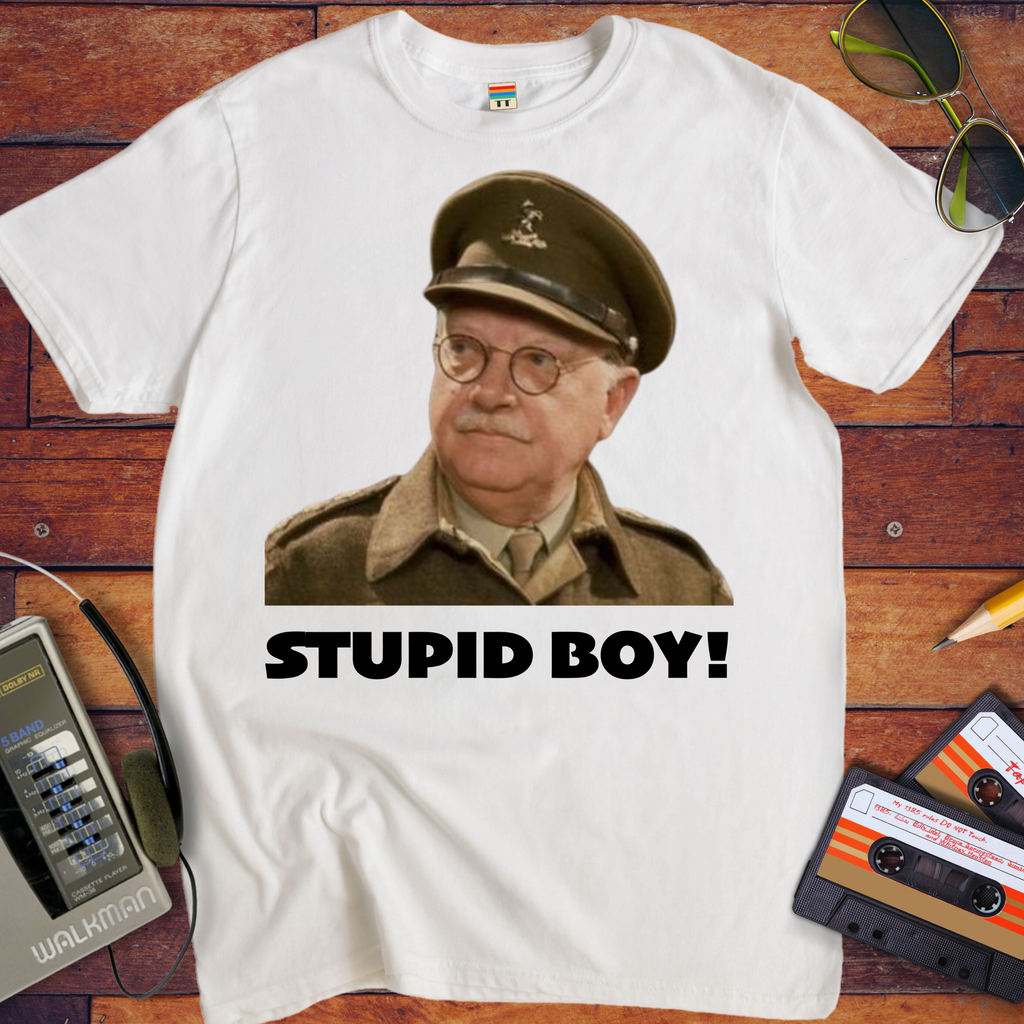 'Stupid boy' Funny T-Shirt