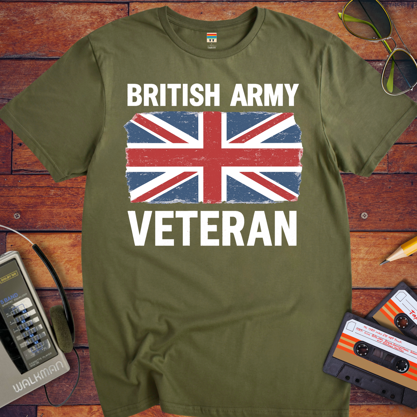 'BRITISH ARMY VETERAN' T-Shirt