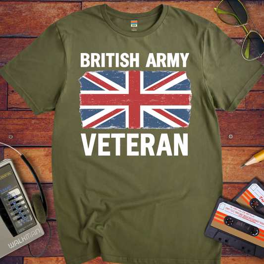 'BRITISH ARMY VETERAN' T-Shirt