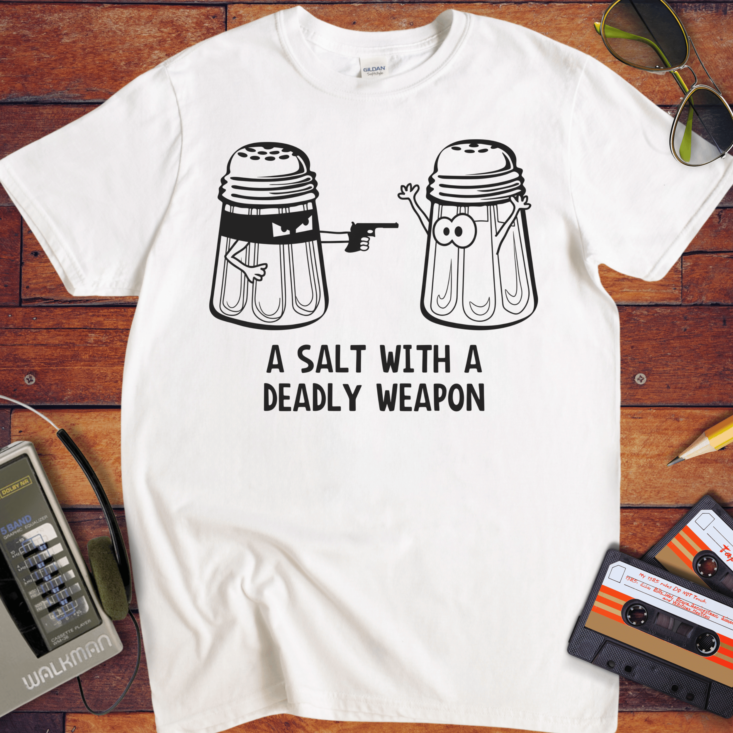 'A Salt with a Deadly Weapon' T-Shirt