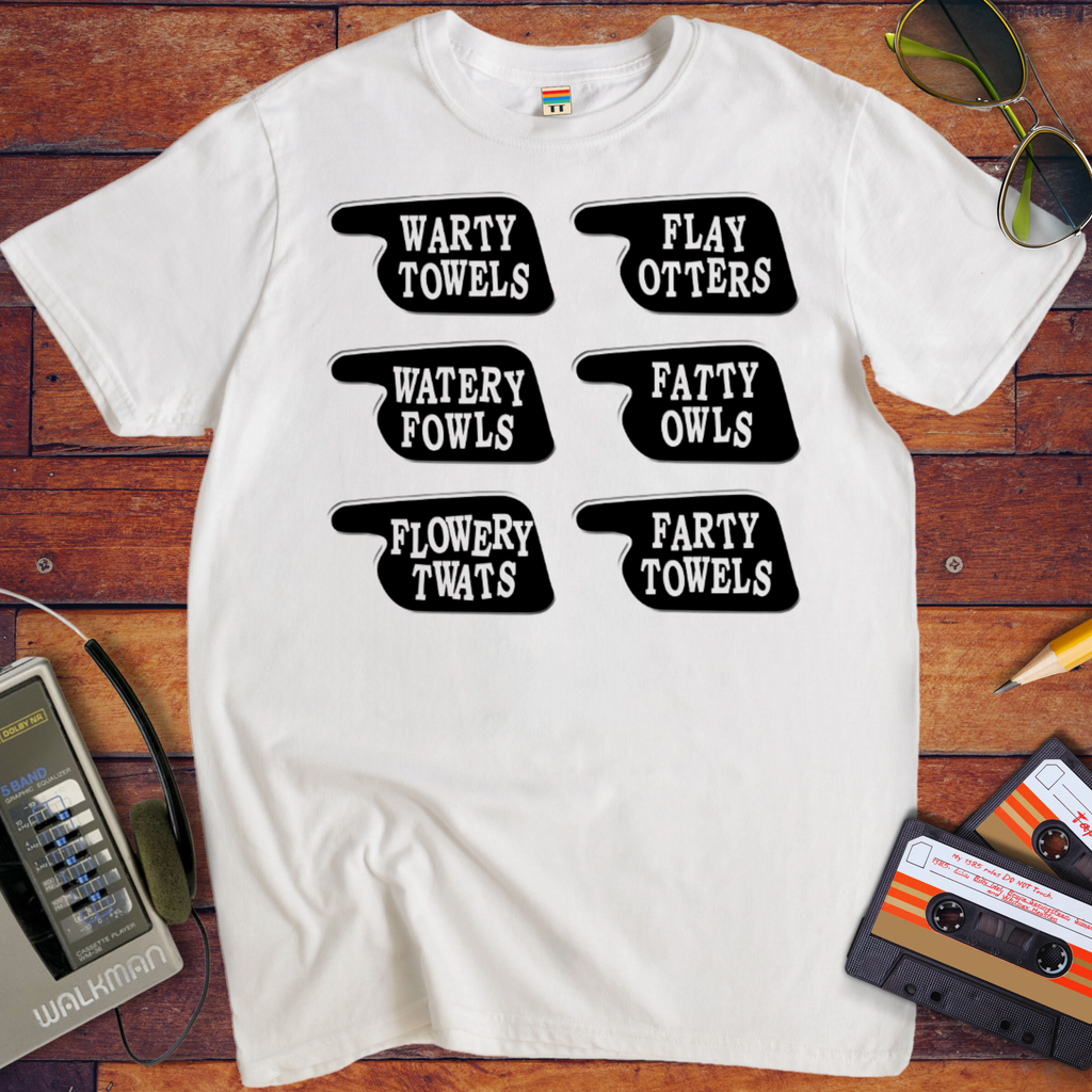 'Warty Towls' Funny T-Shirt
