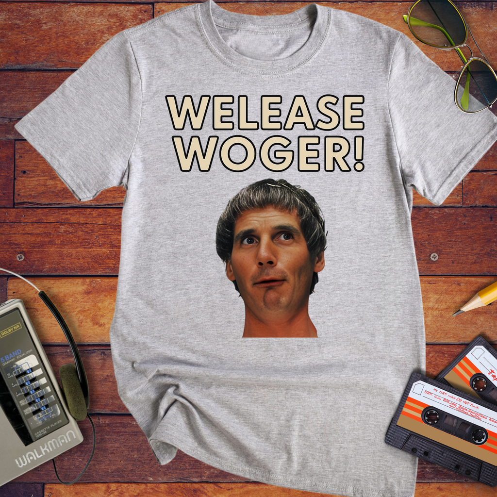 'Welease Woger' Funny T-Shirt