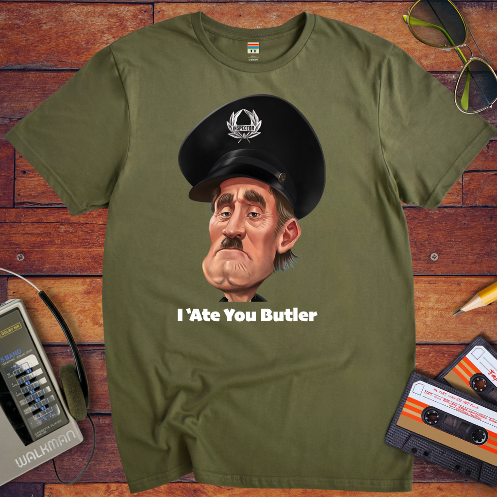 'I 'Ate You Butler' Funny T-Shirt
