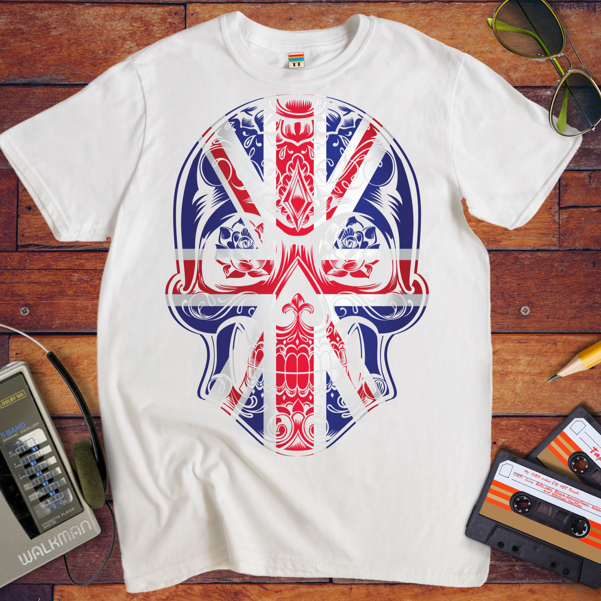 'Skull UK' T-Shirt