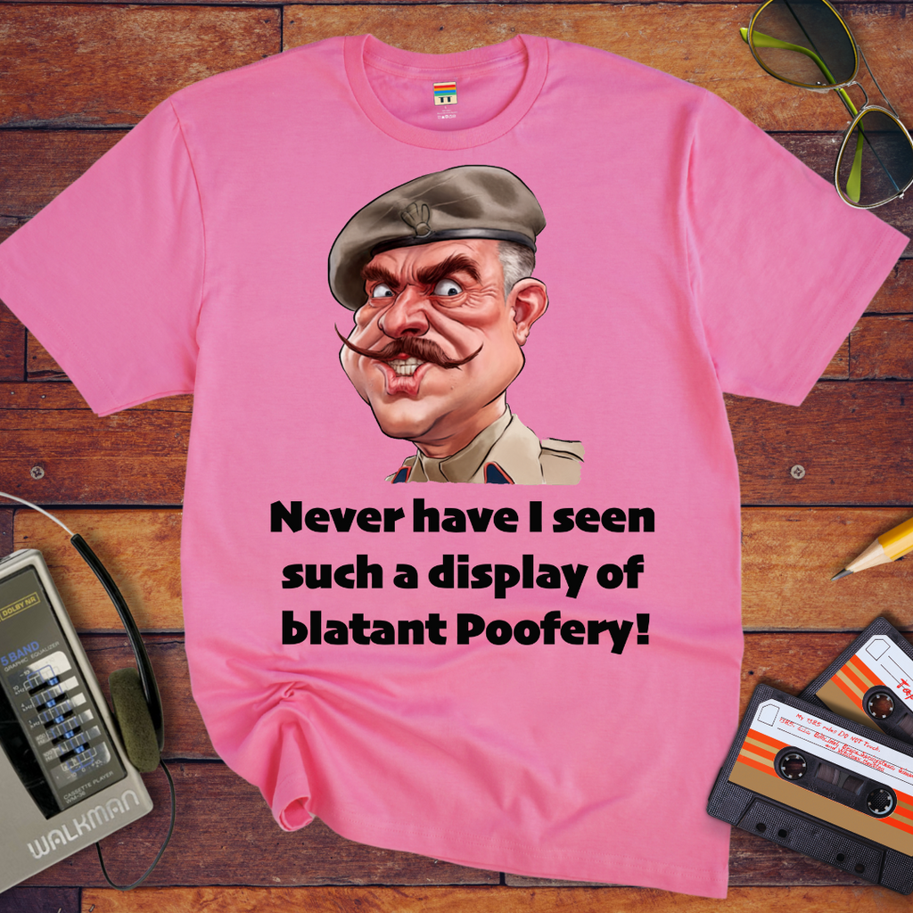 'Blatant  Poofery' Funny T-Shirt  ⭐️ Best Seller ⭐️