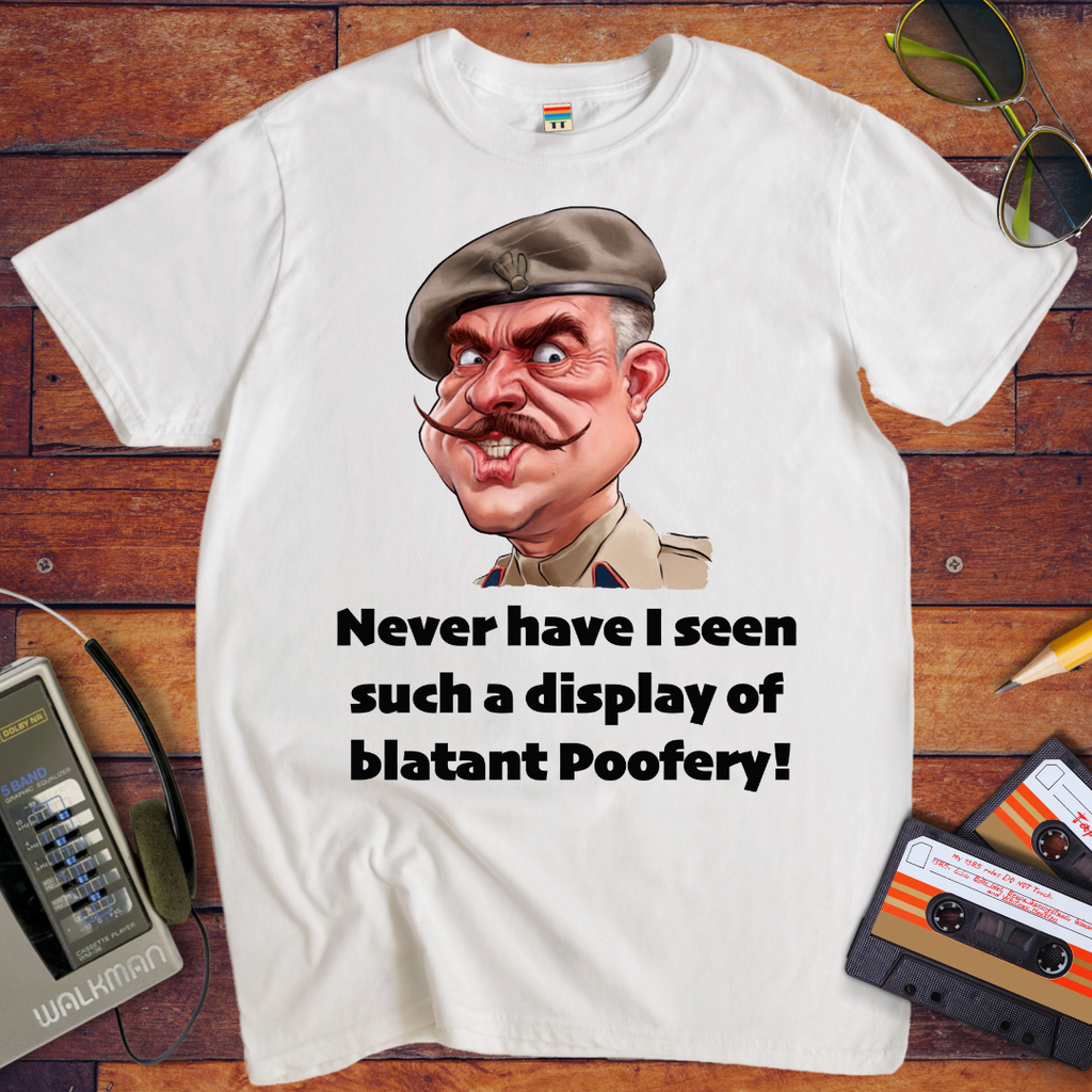'Blatant  Poofery' Funny T-Shirt  ⭐️ Best Seller ⭐️