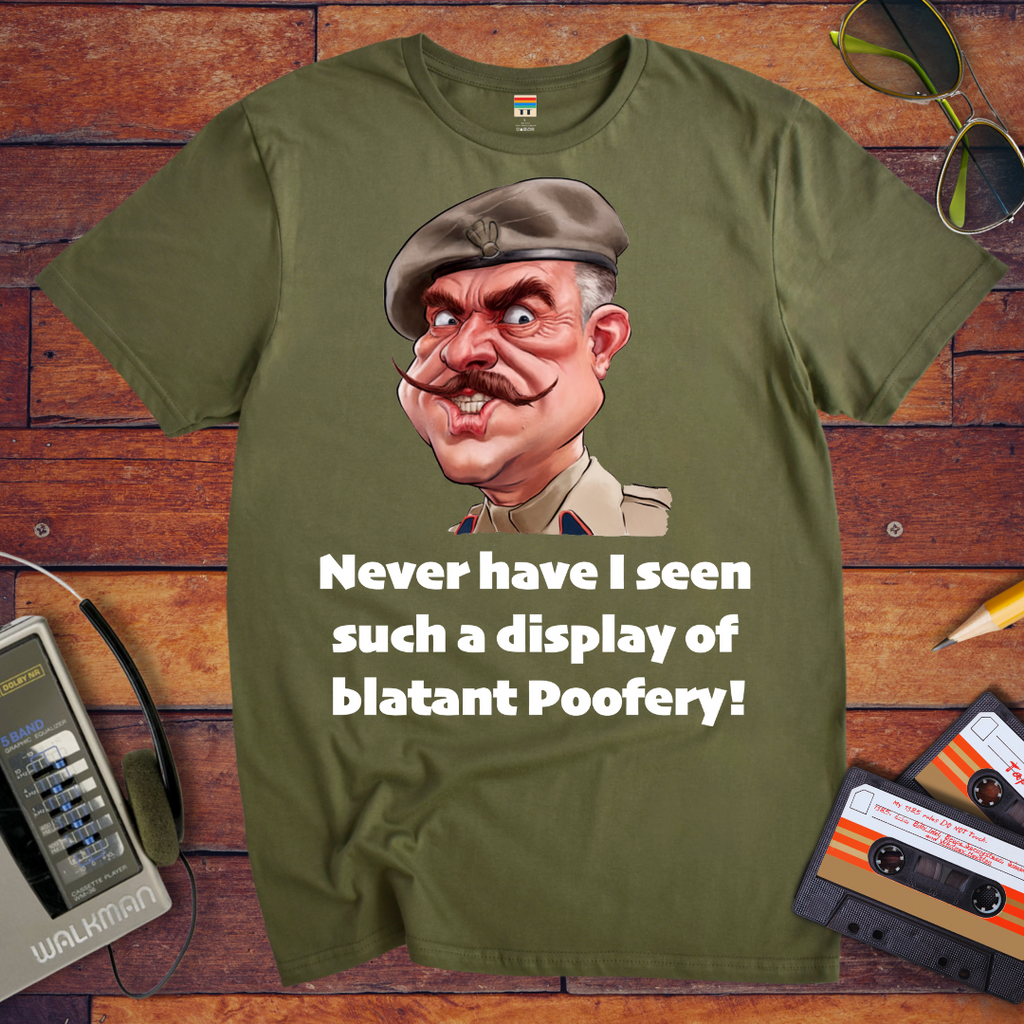 'Blatant  Poofery' Funny T-Shirt  ⭐️ Best Seller ⭐️