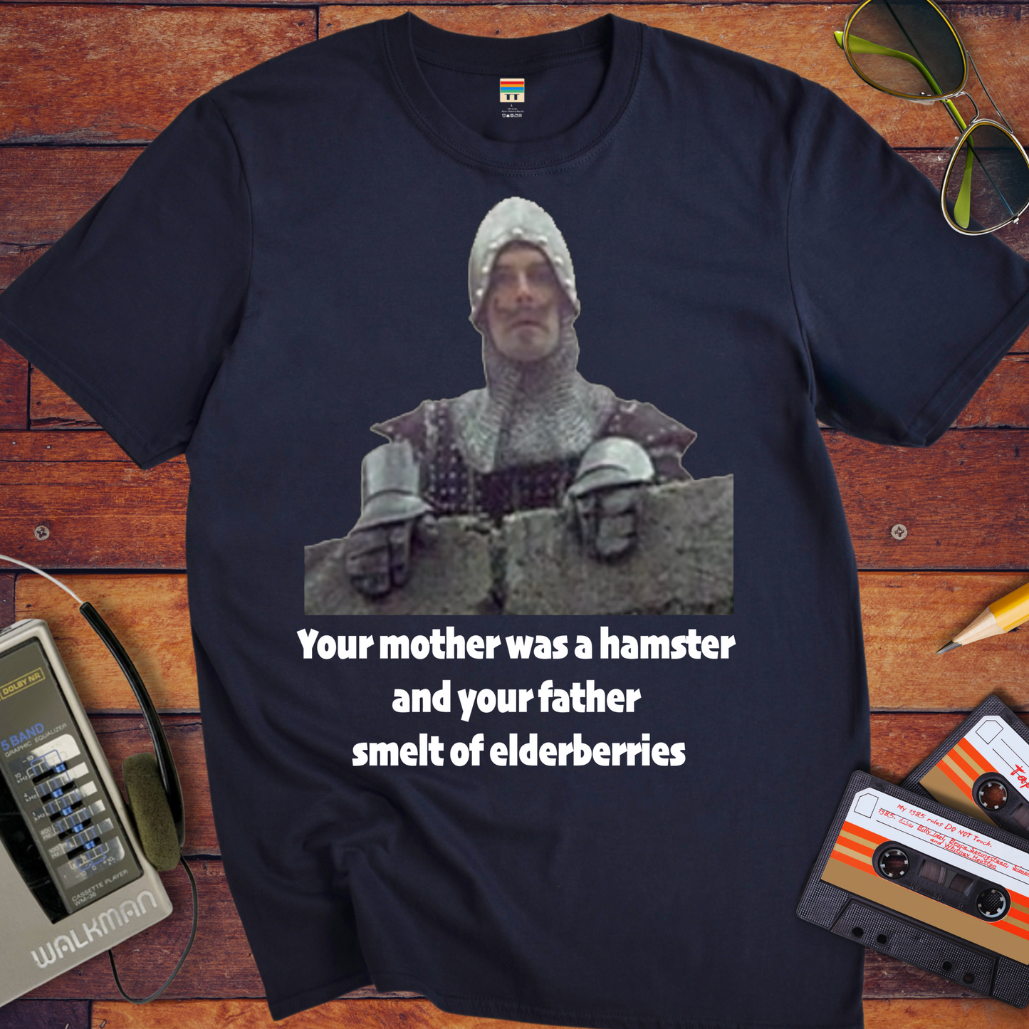 'I smelt of elderberries' Funny T-Shirt