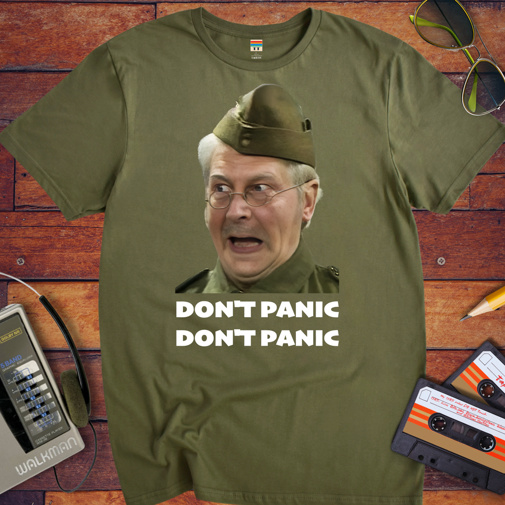 'Don't Panic, Don't Panic' Funny T-Shirt