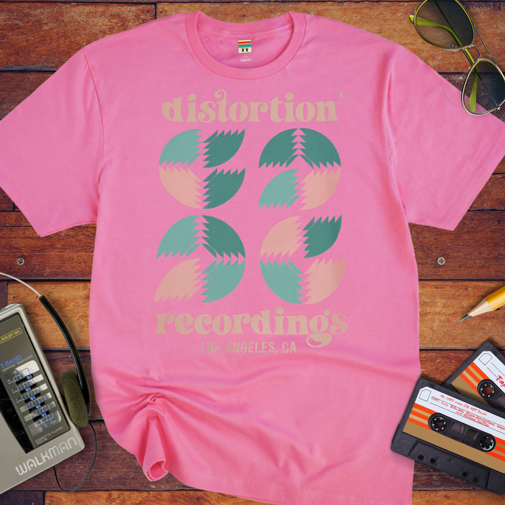 'Distortion recordings' T-Shirt