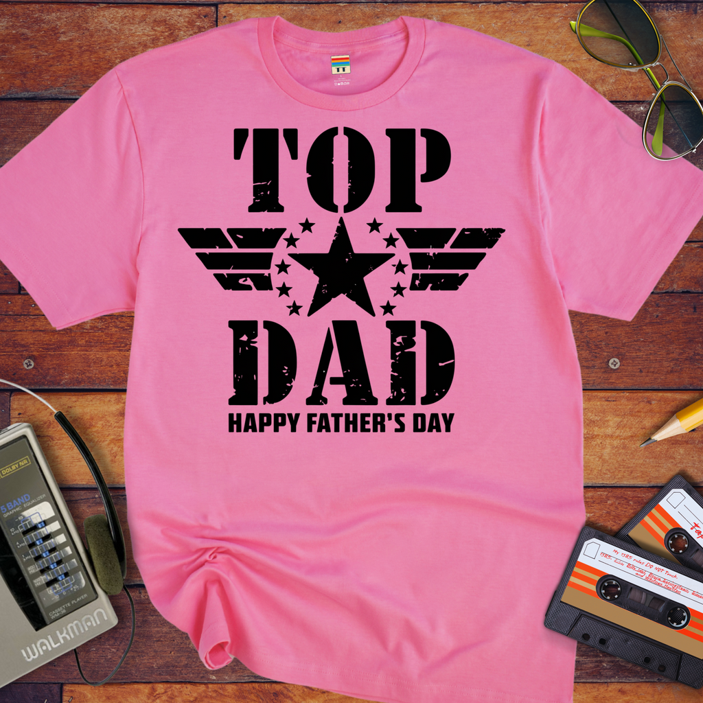 'Top Dad' Funny T-Shirt