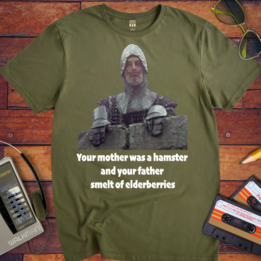 'I smelt of elderberries' Funny T-Shirt